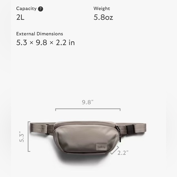 Bellroy Laneway Belt Bag - Picture 9 of 9